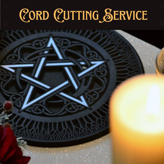 Cord cutting banishment and spiritual cleanse.Twin flame removal.Includes psychic reading.